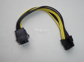 Шлейфи, перехідники Шлейфы, переходники ^/--/^ Переходник питания с 6 pin на 8 pin для видеокарт ^_^^^ Перехідник живлення з 6 pin на 8 pin для відеокарт - фото фото фото