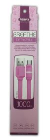 Кабелі Кабели ^/--/^ Дата кабель Remax RC-029 /--/ m Breathe micro USB Pink - фото фото фото