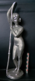 Статуетки, Скульптури, Фігурки, Фарфор Статуэтки, Скульптуры, Фигурки, Фарфор ^/--/^ Статуетка СРСР Дівчина з веслом ^_^^^ Статуэтка СССР Девушка с веслом - фото фото фото