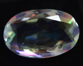 Кварц Кварц ^/--/^ Радужный кварц 20.65 Ct Сертификат ^_^^^ Радужний кварц 20.65 Ct Сертифікат - фото фото фото