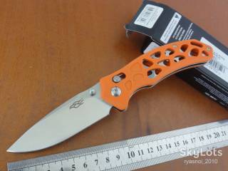 Ножі, мультітули Ножи, мультитулы ^/--/^ Firebird FB /--/ 7631-OR, 440 /--/ С Satin, G /--/ 10 ORANGE, Axis Lock, Подшипник, Ganzo ^_^^^ Firebird FB /--/ 7631-OR, Axis Lock, Колір Помаранчевий, Підшипник - фото фото фото