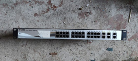 Комутатори, Світчі Коммутаторы, Свитчи ^/--/^ Коммутатор D-Link DES-1210-28 Ver:B 28-port № 23100202 ^_^^^ Комутатор D-Link DES-1210-28 Ver:B 28-port No 23100202 - фото фото фото