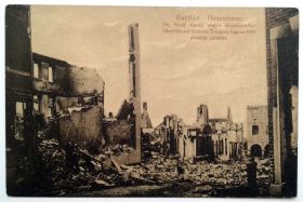 Іноземні Иностранные ^/--/^ Открытка почтовая карточка Battice Первая мировая 1914-е Fv /--/ 8.2 ^_^^^ Поштова картка Battice Перша світова 1914-е Fv /--/ 8.2 - фото фото фото