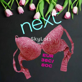 Бюстгальтери Бюстгальтеры ^/--/^ Next EUR 36 /--/ С/80 /--/ С Бюстгальтер формованная чашка косточка розовый в принт сердце ^_^^^ 36 /--/ С/80 /--/ С Бюстгальтер формована чашка кісточка рожевий в принт серце - фото фото фото