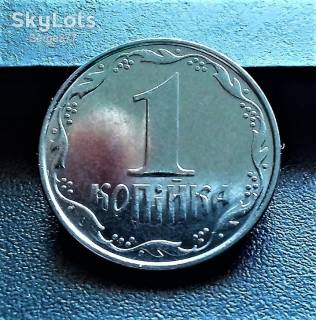Обігові Обиходные ^/--/^ MN Украина 1 копейка 2009 г. ^_^^^ MN Україна 1 копійка 2009 р. - фото фото фото