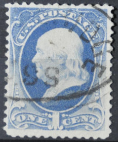 Інше Другое ^/--/^ США Франклин 1 /--/ с. 1870-71 ^_^^^ США Франклін 1 /--/ с. 1870-71 - фото фото фото