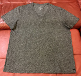 Шорти Шорты ^/--/^ Футболка Armani Exchange slim, серый меланж, р.XXL ^_^^^ Armani Exchange slim, сірий меланж, р.XXL - фото фото фото