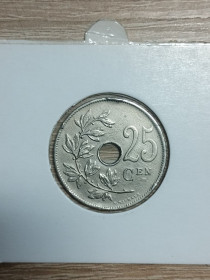 Бельгія Бельгия ^/--/^ Бельгія 25 сантим 1929 ^_^^^ Бельгия 25 сантим 1929 - фото фото фото