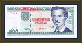 Карибський басейн Карибский бассейн ^/--/^ Куба 500 песо 2022 P-131  (131 /--/ d) UNC ^_^^^ Куба 500 песо 2022 P-131 (131 /--/ d) UNC - фото фото фото