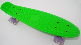 Дитячі ролики та скейти Детские ролики и скейты ^/--/^ Penny Board Green Светящиеся колеса (657503613) ^_^^^ Світні колеса (657503613) - фото фото фото