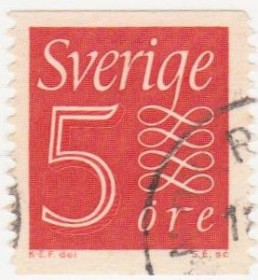 Скандинавія Скандинавия ^/--/^ Швеция 1957 г. № 425 гашеная ^_^^^ Швеція 1957 р. No 425 гашена - фото фото фото