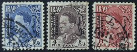 Інше Другое ^/--/^ Ирак Стандарт Король Гази I Служебные марки 1934-1938 ^_^^^ Ірак Стандарт Король Газі I Службові марки 1934-1938 - фото фото фото