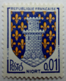 Франція Франция ^/--/^ Франция 1964 Башня, MNH ^_^^^ Франція 1964 Вежа, MNH - фото фото фото