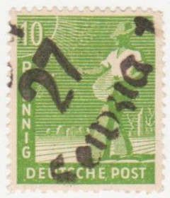 Інше Другое ^/--/^ Германия    (Русская зона оккупации) 1948 г. №  4 ** ^_^^^ Німеччина (Російська зона окупації) 1948 р. No 4 ** - фото фото фото