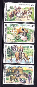 Фауна Фауна ^/--/^ Фауна . Того MNH - коровы ^_^^^ Того MNH - корови - фото фото фото