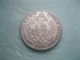 Австро-Угорщина Австро-Венгрия ^/--/^ Австрия 1 флорин   (florin) 1883 г. Серебро .Оригинал .Хороший сохран !н ! ^_^^^ Австрія 1 флорин (florin) 1883 Срібло .Оригінал .Хороший сохран !н ! - фото фото фото