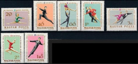 Інше Другое ^/--/^ Венгрия Спорт Чемпионат Европы по фигурному катанию 1963 ^_^^^ Угорщина Спорт Чемпіонат Європи з фігурного катання 1963 - фото фото фото