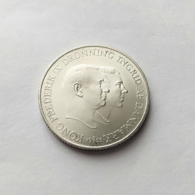 Данія Дания ^/--/^ 2 КРОНЫ ДАНИЯ 1953 состояние UNC серебро РЕДКАЯ ^_^^^ 1953 — срібло Рідка - фото фото фото