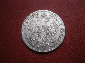 Австро-Угорщина Австро-Венгрия ^/--/^ Австрия 1 флорин      (florin) 1879 /--/ г. Серебро .Оригинал .Состояние !     (2) ^_^^^ Австрія 1 флорин (1879) Срібло .Оригінал . Стан ! (2) - фото фото фото