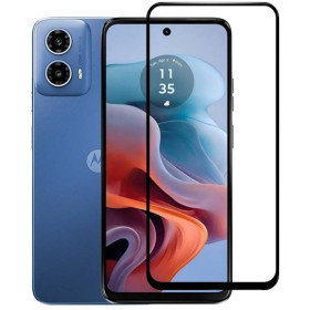 Чохли, бампера Чехлы, бампера ^/--/^ Захисне скло LUX для Motorola G /--/ 34 (XT /--/ 2363-2) повна проклейка чорний ^_^^^ Защитное стекло LUX для Motorola G /--/ 34 (XT /--/ 2363-2) полная проклейка черный - фото фото фото