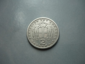 Греція Греция ^/--/^ Греция 2 драхмы 1959 зл/05 /--/ г /--/ 0 ^_^^^ Греція 2 драхми 1959 зл/05 /--/ г /--/ 0 - фото фото фото