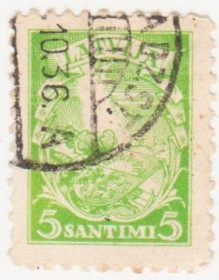 Балтійські країни Балтийские страны ^/--/^ Латвия 1934 г № 185 гашеная ^_^^^ Латвія 1934 р. No 185 гашена - фото фото фото