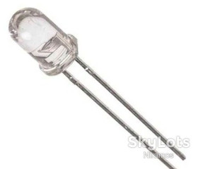 Світлодіоди Светодиоды ^/--/^ Світлодіод LED 5 /--/ mm,білий ультраяскравий, Вічна свічка, Тернопільська свічка.    (10 /--/ шт в лоті). ^_^^^ Светодиод LED 5 /--/ mm, белый ультраяркий, Вечная свеча, Тернопольская свеча. (10 /--/ шт в лоте). - фото фото фото