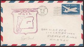 Америка Америка ^/--/^ США 1959 АВИАЦИЯ САМОЛЁТ КАРТА ПЕРВЫЙ ПОЛЁТ БЕРНС ПОЧТОВЫЙ ДОКУМЕНТ ЦЕЛЬНАЯ ВЕЩЬ Каше ^_^^^ США 1959 АВІАЦІЯ САМОЛЕТ КАРТА ПЕРШИЙ ПОЛІТ БЕРНС ПОШТОВИЙ ДОКУМЕНТ ЦІЛЬНА ВЕЩЬ Каше - фото фото фото