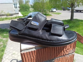 Сандалі, шльопанці Сандалии, шлепанцы ^/--/^ Комфортні шкіряні босоніжки, сандалії Rieker ^_^^^ Комфортные кожаные босицы, сандалии Rieker - фото фото фото