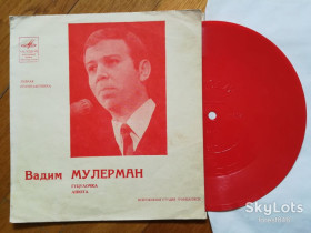Платівки Пластинки ^/--/^ Вадим Мулерман-Гуцулочка, Анюта  (2)-M, флексі-Мелодія ^_^^^ Вадим Мулерман-Гуцулочка, Анюта (2)-M, флекси-Мелодия - фото фото фото