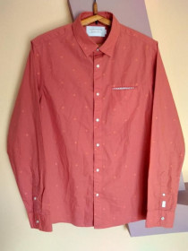 Сорочки Рубашки ^/--/^ Рубашка оранжевая scotch &amp; soda 50-52 /--/ р ^_^^^ Помаранчева scotch &amp; soda 50-52 /--/ р - фото фото фото