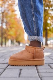 Кросівки Кроссовки ^/--/^ Ugg Ultra Mini Platform Chestnut - фото фото фото