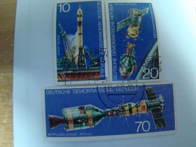 Інші країни Другие страны ^/--/^ ГДР, Михель, Германия 2010, 2083-2085, Союз - Апполон. ^_^^^ НДР, Міхель, Німеччина 2010, 2083-2085, Союз - Апполон. - фото фото фото