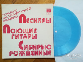 Платівки Пластинки ^/--/^ ВИА Песняры, Поющие гитары, Сибирью рожденные  (4)-VG+, флексі-Мелодія ^_^^^ ВИА Песняры, Поющие гитары, Сибирью рожденные (4)-VG+, флекси-Мелодия - фото фото фото
