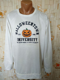 Толстовки Толстовки ^/--/^ Толстовка біла. Світшот HALLOWEENTOWN унісекс p-p XL ^_^^^ Толстовка белая. Свитшот HALLOWEENTOWN унисекс p-p XL - фото фото фото