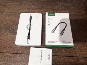 Кабелі Кабели ^/--/^ Кабель-перехідник Lightning - AUX 3,5 мм Ugreen US /--/ 211 Audio Adapter for Apple iPhone / iPad ^_^^^ Кабель-переходчик Lightning - AUX 3,5 мм Ugreen US /--/ 211 Audio Adapter for Apple iPhone / iPad - фото фото фото