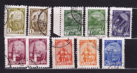 СРСР - СССР - ^/--/^ ZM  СССР 1961 г - гаш - 10-й  стандарт ^_^^^ ZM СРСР 1961 р - гаш - 10-й стандарт - фото фото фото