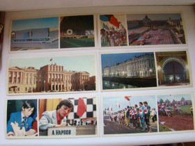 СРСР СССР ^/--/^ Открытки Ленинград 6 шт. 1980 г. без повторов. ^_^^^ Листівки Ленінград 6 шт. 1980 р. без повторів. - фото фото фото