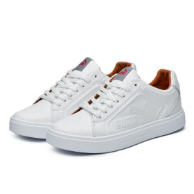 Кеди Кеды ^/--/^ Якісні чоловічі кеди PUMA з натуральної шкіри model-0401 ^_^^^ Качественные мужские кеды PUMA из натуральной кожи model-0401 - фото фото фото