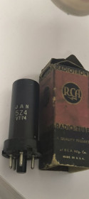 Радіолампи Радиолампы ^/--/^ радіолампа  RCA JAN 5 /--/ Z /--/ 4 VT-74 ^_^^^ Радиолампа RCA JAN 5 /--/ Z /--/ 4 VT-74 - фото фото фото
