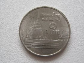 Таїланд Таиланд ^/--/^ Таиланд 1 бат 1992 года 21744 ^_^^^ Таїланд 1 бат 1992 року 21744 - фото фото фото