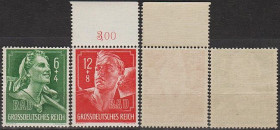 Третій Рейх (-) Третий Рейх (-) ^/--/^ 1944 - Рейх - Трудова Армія Mi.894-95 _Поля ** ^_^^^ 1944 - Рейх - Трудовая Армия Mi.894-95 _Поля ** - фото фото фото