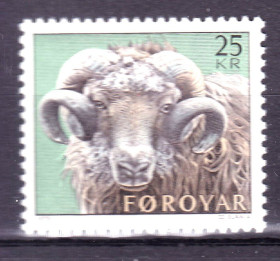 Фауна Фауна ^/--/^ NM Фауна  Фарерские о-ва MNH - баран ^_^^^ NM Фауна Фарерські о-ви MNH - баран - фото фото фото