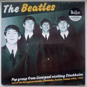 Платівки Пластинки ^/--/^ The Beatles - Pop Group From Liverpool Visiting Stockholm - 1963.  (LP). 12. Vinyl. Пластинка. Europe. S/S. ^_^^^ The Beatles — Pop Group From Liverpool Visiting Stockholm — 1963. 12.Vinyl. Пластинка. Europe. S/S. - фото фото фото