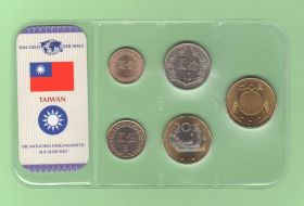 Інші країни Другие страны ^/--/^ Набор ТАЙВАНЬ из серии - Das Geld Der Welt пластик блистер запайка набір ^_^^^ Набор ТАЙВАНЬ из серии - Das Geld Der Welt пластик блистер запайка набор - фото фото фото