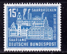 Інше Другое ^/--/^ СААР / SAAR  1959 г MNH - Саарбрюккен - ^_^^^ СААР / SAAR 1959 MNH - Саарбрюккен - фото фото фото