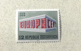 Австрія Австрия ^/--/^ Поштова марка Австрія &amp;quot; Європа СЕРТ &amp;quot; 1969 рік ** ^_^^^ Почтовая марка Австрия &amp;quot; Европа Серт &amp;quot; 1969 год ** - фото фото фото