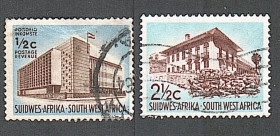 Інші країни Другие страны ^/--/^ Юго-Западная Африка  (1961-62) Местные виды. Архитектура ^_^^^ Південно-Західна Африка (1961-62) Місцеві види. Архітектура - фото фото фото