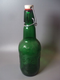 Пляшки Бутылки ^/--/^ бутылка пивная J B колос grolsch с фарфоровой пробкой высота 24 см   (№ 1002) ^_^^^ пляшка пивна J B колос grolsch з порцеляновою пробкою висота 24 см (No 1002) - фото фото фото
