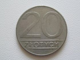 - року - года ^/--/^ Польша 20 злотых 1989 года #10443 ^_^^^ Польща 20 злотих 1989 #10443 - фото фото фото